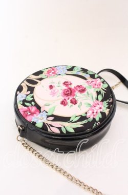 画像2: JESUS DIAMANTE / バロックコロンバッグ  オーナメント柄クロ O-25-12-10-071-JE-BG-IG-OS