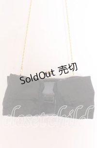 JESUS DIAMANTE / ジャガードリボンポシェット  クロジャガード O-25-12-10-072-JE-BG-IG-OS