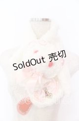 BABY,THE STARS SHINE BRIGHT / うさくみゃマフラー  シロ O-25-12-10-076-BA-BG-OW-OS