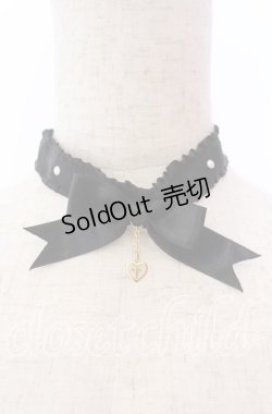画像1: Angelic Pretty / Sweet Heartチョーカー  クロ O-25-12-10-077-AP-AC-OW-OS