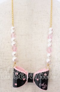 Angelic Pretty / ドリームリボンネックレス  クロ O-25-12-10-079-AP-AC-OW-OS
