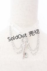 DearMyLove / 秘密のレースチョーカー  シロ O-25-12-10-080-EL-AC-OW-OS