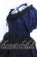 画像2: Vallee lys / Mellow Melody Dress  ネイビー×ブラック O-25-12-10-001-GO-OP-IG-OS (2)