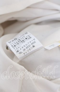 画像6: metamorphose / アンティークブーケ姫袖ワンピース  クラシックブルー O-25-12-10-005-ME-OP-IG-OS