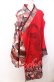 画像1: Qutie Frash / 肩あき着物カーデ  レッド O-25-12-10-007-QU-TO-OW-OS (1)
