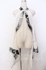 Qutie Frash / チャイナオフショル着物カーデ  シルバー O-25-12-10-008-QU-TO-OW-OS