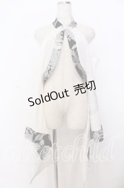 画像1: Qutie Frash / チャイナオフショル着物カーデ  シルバー O-25-12-10-008-QU-TO-OW-OS