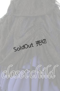 画像3: Vallee lys / Mellow Melody Dress  ネイビー×ブラック O-25-12-10-001-GO-OP-IG-OS