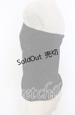 画像2: BPN / レースアップベアトップ M ブラック O-25-12-10-010-GO-TO-OW-OS