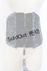 Qutie Frash / チャイナボタンリボンコルセット  ブルー O-25-12-10-011-QU-TO-IG-OS