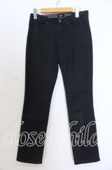 Sheglit / カマーベルト付きストレートパンツ【カマーベルト欠品】 M ブラック O-25-12-10-019-EL-PA-OW-OS