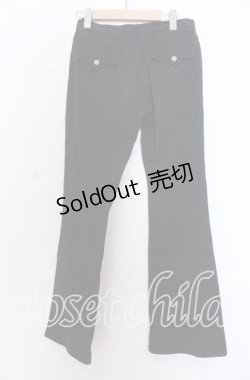 画像3: BPN / スナップ配色パンツ M ブラック O-25-12-10-021-GO-PA-OW-OS