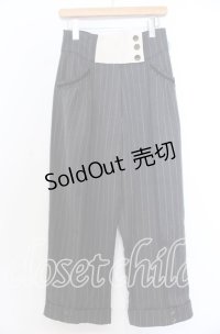 星箱works / ビストロ・リーヴァ　ハイウエストシェフパンツ Ｍ グレー O-25-12-10-031-PU-PA-IG-OS