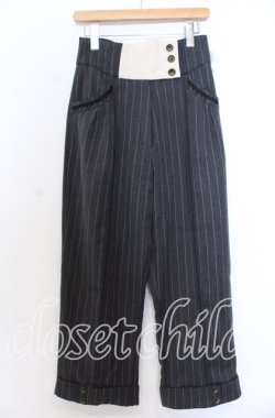 画像1: 星箱works / ビストロ・リーヴァ　ハイウエストシェフパンツ Ｍ グレー O-25-12-10-031-PU-PA-IG-OS