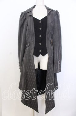 画像1: Hoshibako Works / シュヴァルドール センターベントテールコート Ｌ グレー O-25-12-10-032-LO-CO-IG-OS