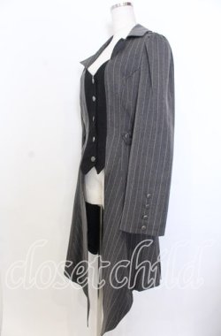 画像2: Hoshibako Works / シュヴァルドール センターベントテールコート Ｌ グレー O-25-12-10-032-LO-CO-IG-OS