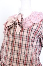 画像2: PINK HOUSE / PINK HOUSE×misako aoki チェックワンピース  ピンク O-25-12-10-003-LO-OP-OW-OS (2)