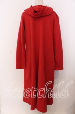 画像3: PINK HOUSE / ロゴプリントパーカーワンピース  アカ O-25-12-10-033-LO-OP-IG-OS