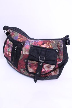 画像1: Qutie Frash / 和柄ショルダーバッグ  レット O-25-12-11-1003-QU-BG-IG-OS