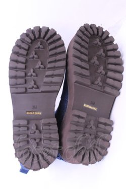 画像4: PINK HOUSE / ロゴ刺繍配色デニムブーツ 3M インディゴ O-25-12-11-1027-LO-SH-IG-OS