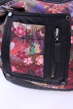 画像2: Qutie Frash / 和柄ショルダーバッグ  レット O-25-12-11-1003-QU-BG-IG-OS