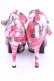 画像3: JESUS DIAMANTE / ロココレディパンプス L バロックレッドローズ柄ピンク O-25-12-11-1028-JE-SH-OW-OS (3)