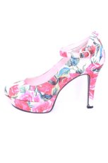 画像6: JESUS DIAMANTE / ロココレディパンプス L バロックレッドローズ柄ピンク O-25-12-11-1028-JE-SH-OW-ZTK014 (6)