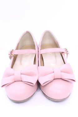 画像2: axes femme kawaii / ローヒールリボンパンプス S ピンク O-25-12-11-1029-AX-SH-OW-OS