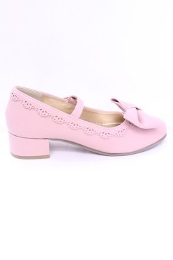 画像5: axes femme kawaii / ローヒールリボンパンプス S ピンク O-25-12-11-1029-AX-SH-OW-OS