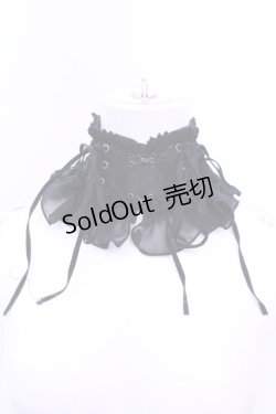 画像1: Vertu noir / ネックコルセット  ブラック O-25-12-11-1031-EL-ZA-OW-OS