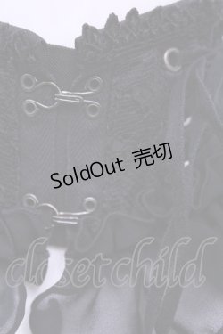 画像2: Vertu noir / ネックコルセット  ブラック O-25-12-11-1031-EL-ZA-OW-OS