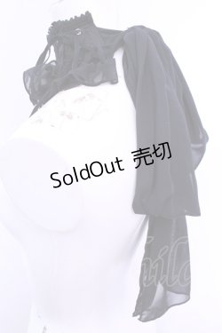 画像4: Vertu noir / ネックコルセット  ブラック O-25-12-11-1031-EL-ZA-OW-OS