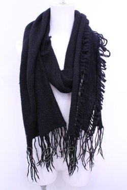 画像1: GOTHその他 / ダメージストール  ブラック O-25-12-11-1032-EL-ZA-OW-OS