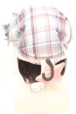 画像3: FLC / ホシナ*チェックベレー  サックス O-25-12-11-1044-LO-AC-OW-ZT087 (3)