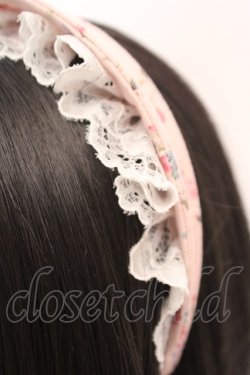 画像2: marcHenTica / フレアローズココシニクカチューシャ  ピンク O-25-12-11-1046-LO-AC-OW-OS