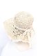 画像2: LOLITAその他 / レース使い麦わらハット  ナチュラル O-25-12-11-1047-LO-AC-OW-OS (2)
