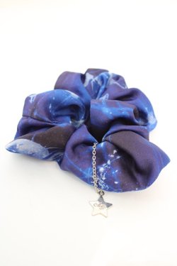 画像1: Angelic Pretty / Dreamy Planetariumシュシュ  ネイビー O-25-12-11-1051-AP-ZA-IG-ZT485-F001