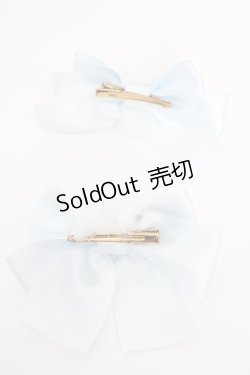 画像2: Amavel / Amavel Bunny＆Chick Festival ヘアクリップ  サックス O-25-12-11-1054-CA-AC-OW-OS