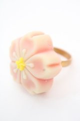 Q-pot. / 高島屋限定サクラサクリング  ゴールド×ピンク O-25-12-11-1057-QP-AC-IG-OS