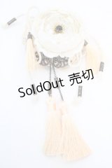 Ozz On / 和気香龍お団子クリップ式コサージュ  アイボリー O-25-12-11-1060-OO-AC-IG-OS