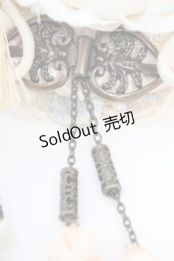 画像2: Ozz On / 和気香龍お団子クリップ式コサージュ  アイボリー O-25-12-11-1060-OO-AC-IG-OS