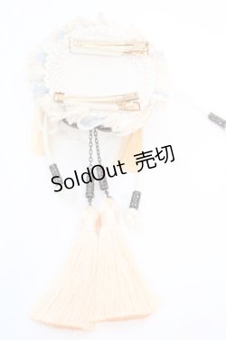 画像5: Ozz On / 和気香龍お団子クリップ式コサージュ  アイボリー O-25-12-11-1060-OO-AC-IG-OS