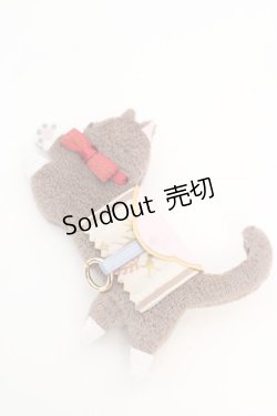 画像1: PINK HOUSE / メリーゴーラウンドモチーフブローチ  ネコ O-25-12-11-1061-LO-AC-IG-OS
