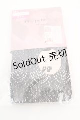 m petit by misako / AMマーメイドレースタイツ M~L クロ O-25-12-11-1072-LO-ZA-IG-OS