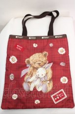 画像1: PINK HOUSE / ×LeSportsac 第二弾 LARGE EMERALD TOTE  アカ O-25-12-11-1074-LO-BG-IG-ZT170 (1)