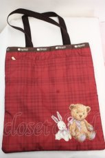 画像3: PINK HOUSE / ×LeSportsac 第二弾 LARGE EMERALD TOTE  アカ O-25-12-11-1074-LO-BG-IG-ZT170 (3)