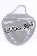 INGEBORG / エナメルハートバッグ  クロ O-25-12-11-1006-LO-BG-OW-OS
