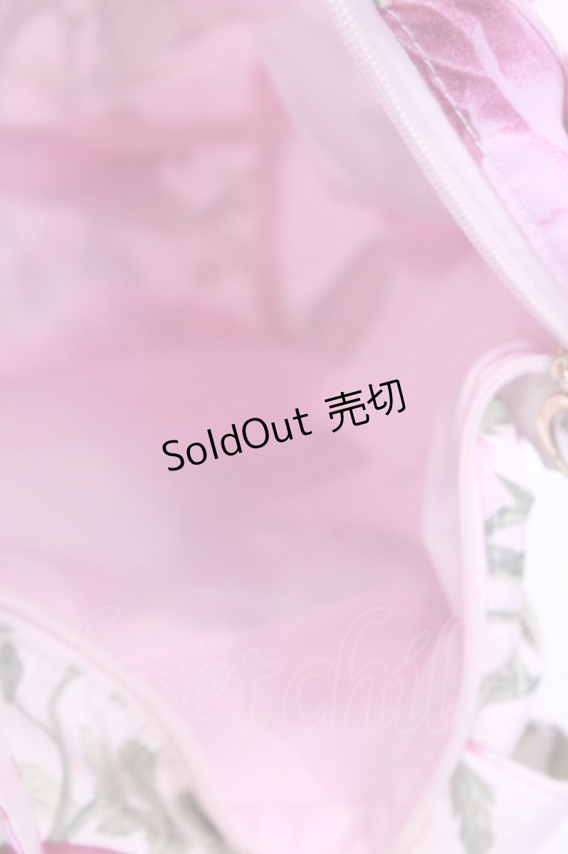 画像4: JESUS DIAMANTE / 令和プリンセスバッグ/メリーベルローズ  メリーベルローズ柄ピンク O-25-12-11-1008-JE-BG-OW-ZT387 (4)