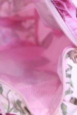 画像4: JESUS DIAMANTE / 令和プリンセスバッグ/メリーベルローズ  メリーベルローズ柄ピンク O-25-12-11-1008-JE-BG-OW-ZT387 (4)