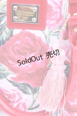 画像2: JESUS DIAMANTE / 新ロマンスドールバッグ  バロックレッドローズ O-25-12-11-1009-JE-BG-OW-ZT308